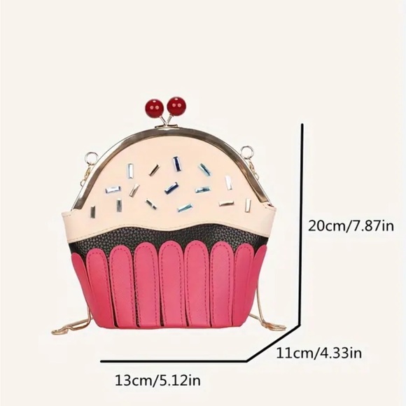 Cupcake Fashion Crossbody Bag - Picture 6 of 6